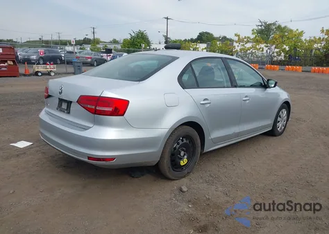 2015 Volkswagen Jetta 2.0L S из США, поврежденный, VIN 3VW2K7AJ2FM297990